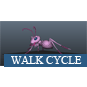 Ants Walk Cycle Animation